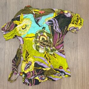 Vibrant Multicolor Women's Blouse